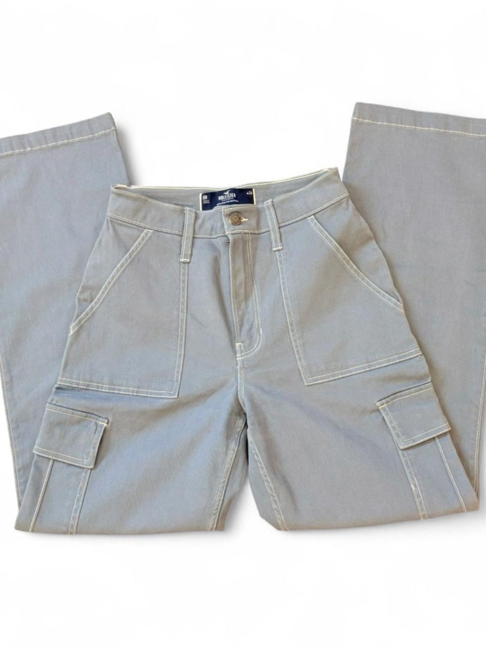 hollister dad pants - high waisted - size 0 24